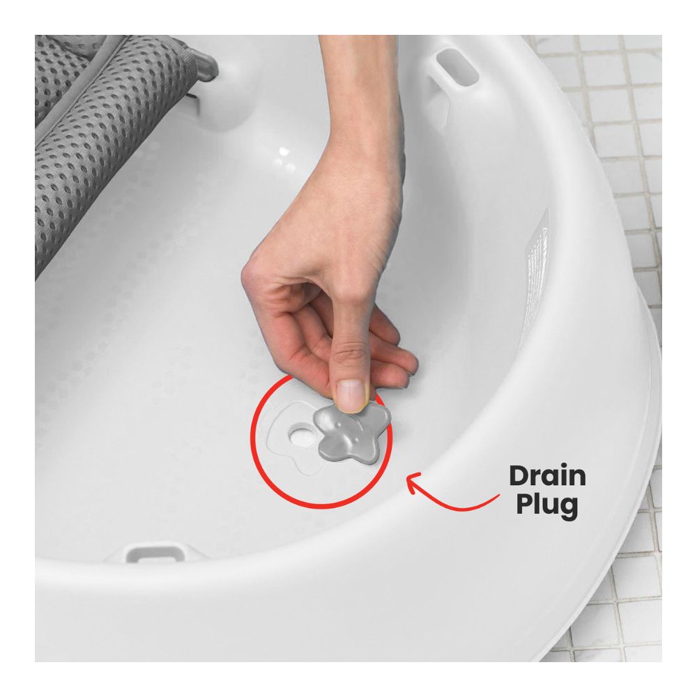 Moby Smart Sling 3-Stage Bathtub - White