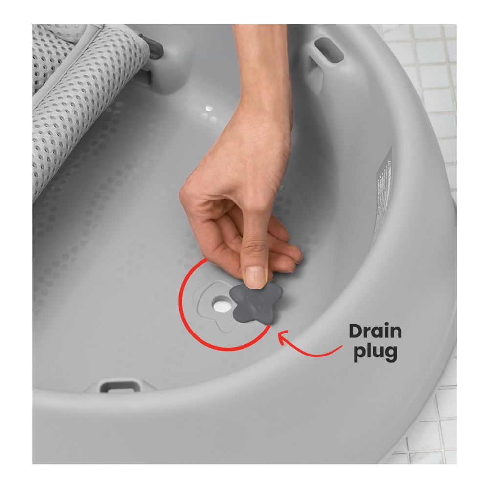 Moby Smart Sling 3-Stage Bathtub - Grey