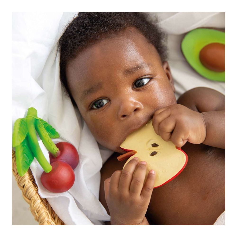 Pepita The Apple Natural Rubber Teether