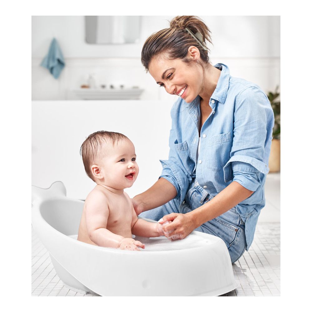 Moby Smart Sling 3-Stage Bathtub - White