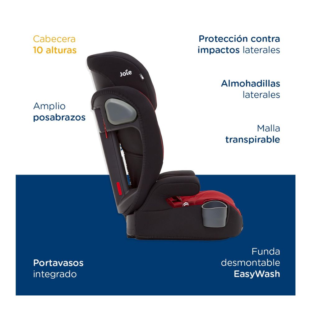 Elevate Car seat - Cherry