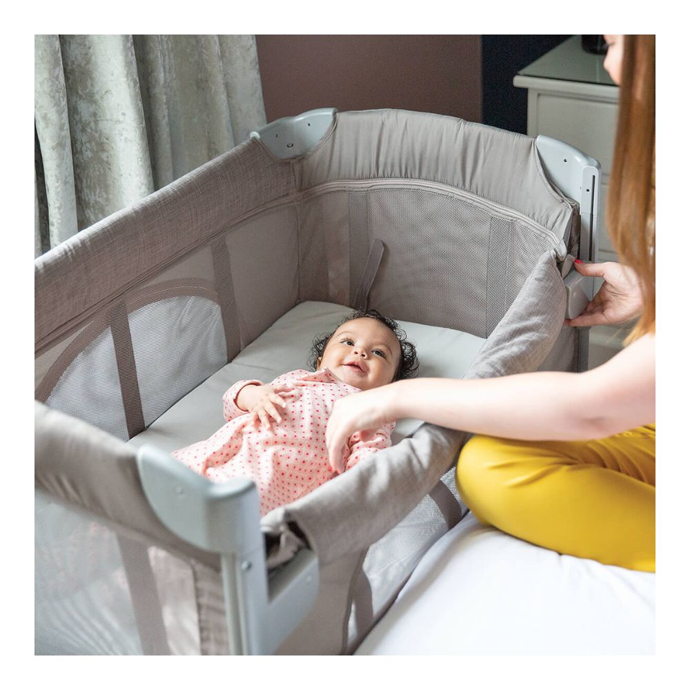 Kubbie Sleep Playard - Foggy Grey