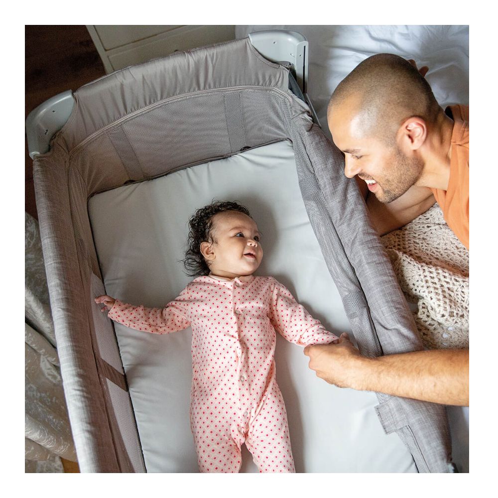 Kubbie Sleep Playard - Foggy Grey