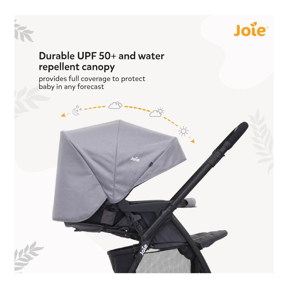 Mirus Reversible Handle Stroller - Dark Pewter