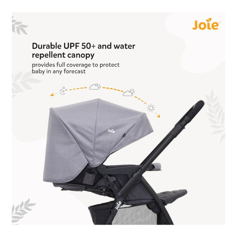 Mirus Reversible Handle Stroller - Dark Pewter