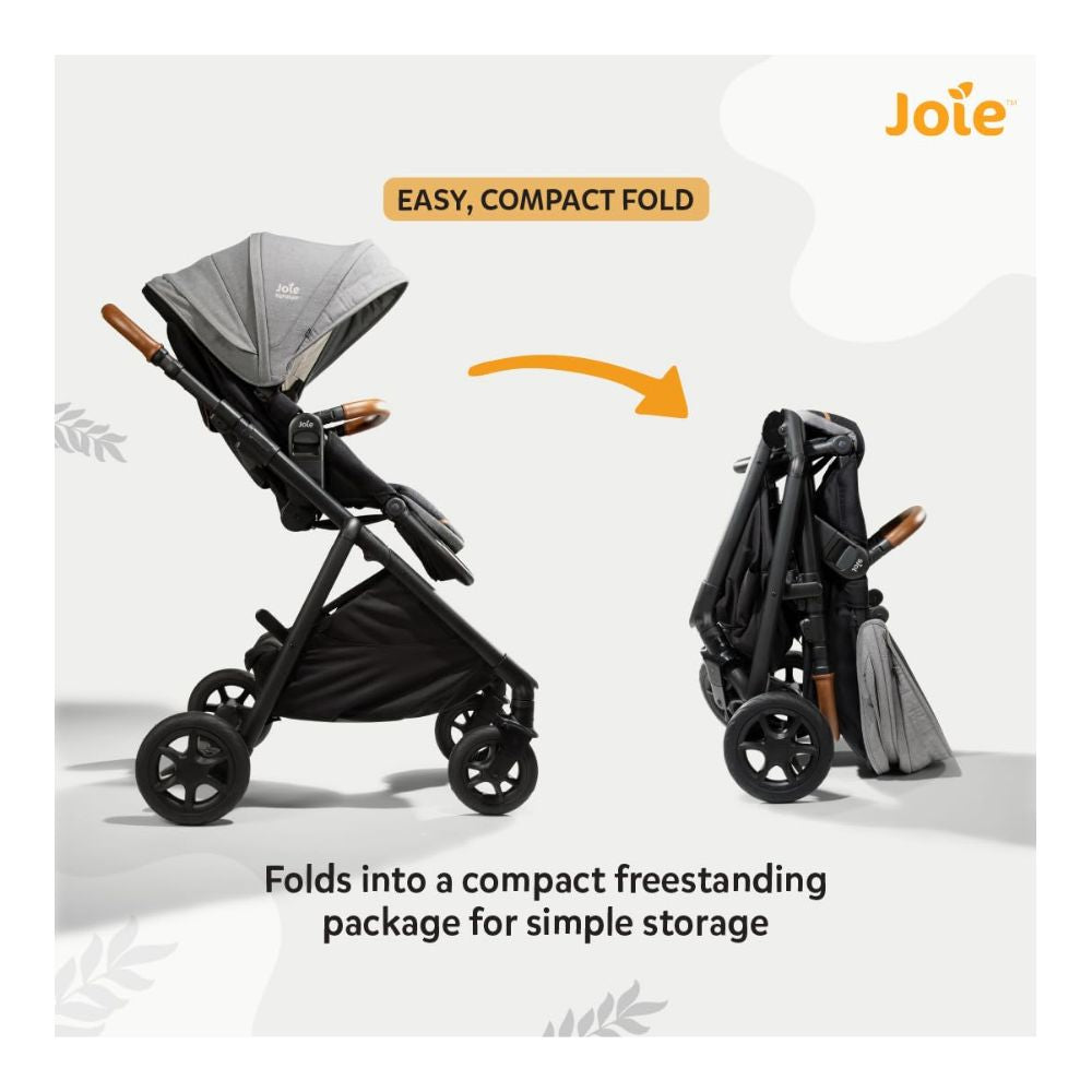 Aeria S Baby Stroller - Carbon