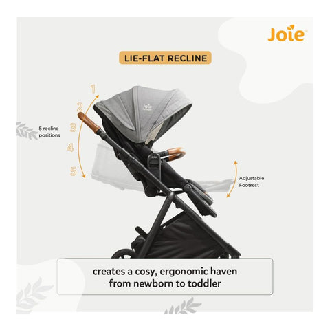 Aeria S Baby Stroller - Carbon