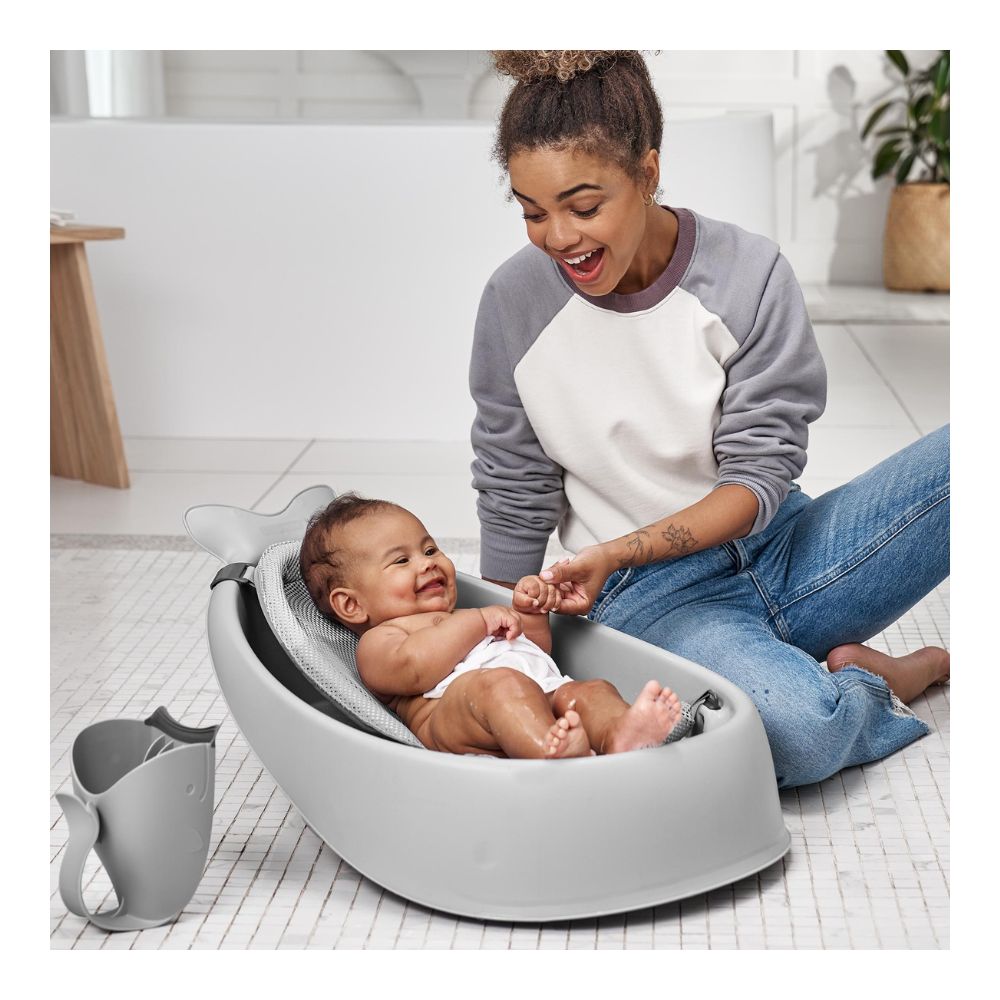 Skip Hop Moby Waterfall Bath Rinser Grey