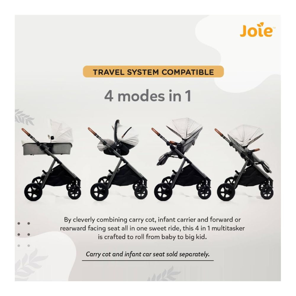 Aeria S Baby Stroller - Carbon