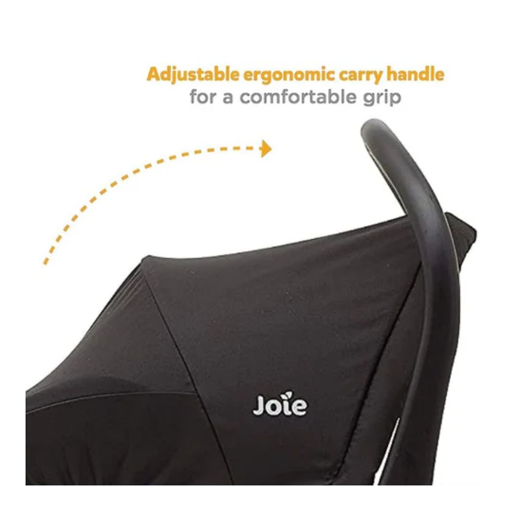 Juva Group 0+ Carry Cot Cum Car Seat - Black Ink