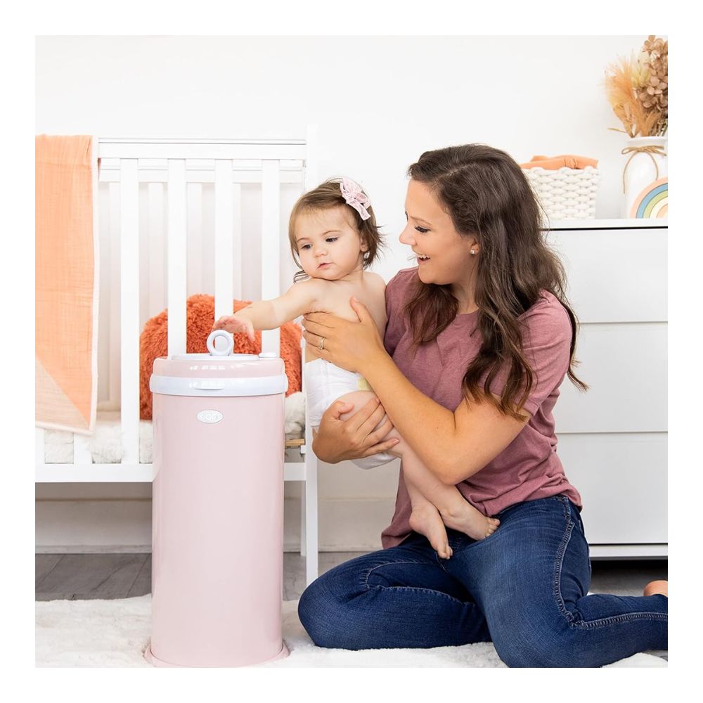 Diaper Pail- Blush Pink