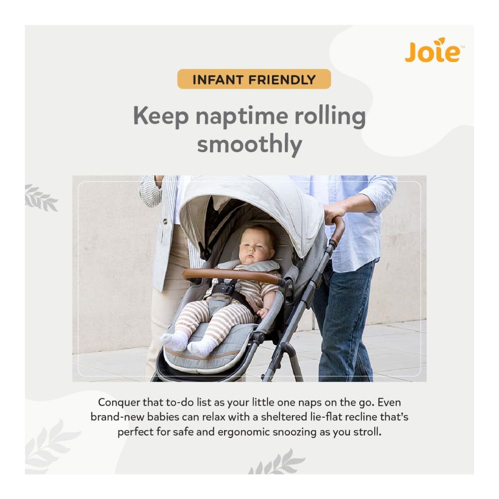 Aeria S Baby Stroller - Carbon