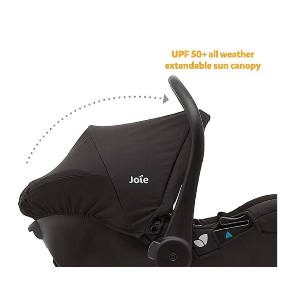 Juva Group 0+ Carry Cot Cum Car Seat - Black Ink