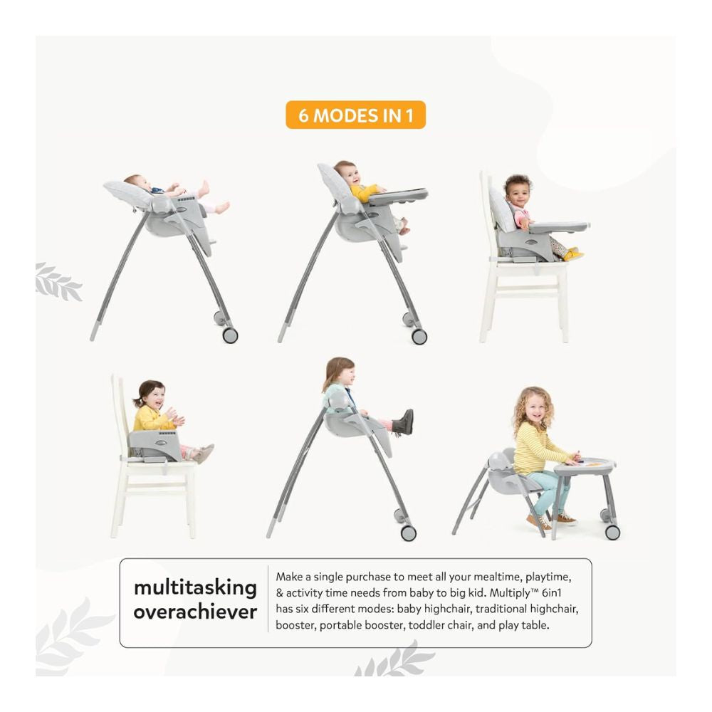 Multiply 6 In 1 High Chair - Speckled
