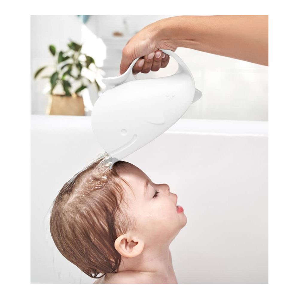 Moby Waterfall Bath Rinser - White