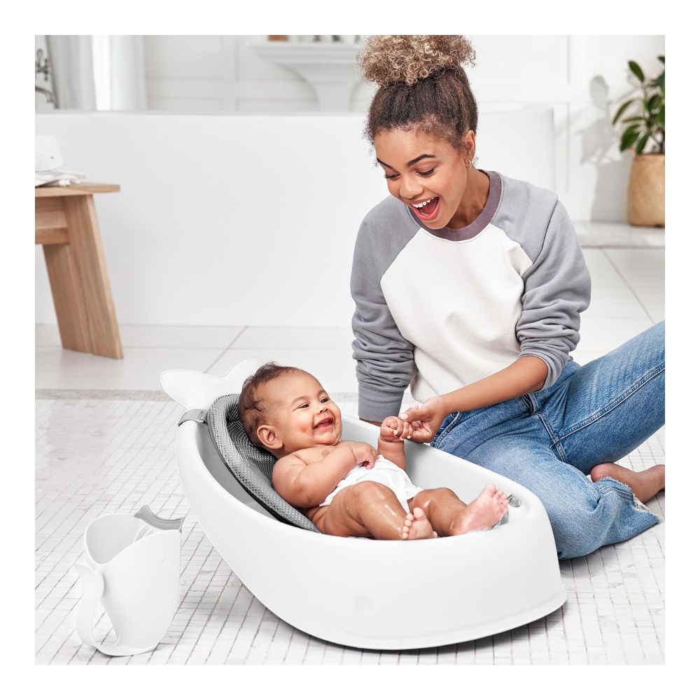 Moby Waterfall Bath Rinser - White