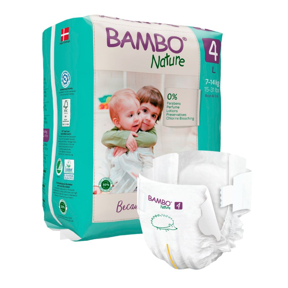 Skin Friendly Tape Diapers - Monthly Box - Size 4