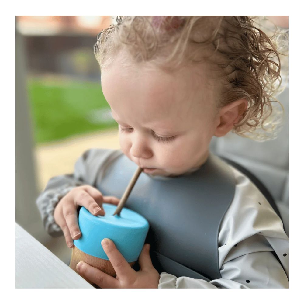 Bamboo Big Cup - 210 ml -Blue