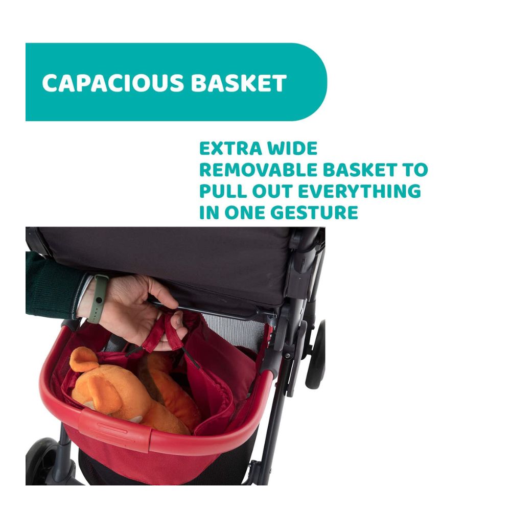 Simplicity Plus Stroller - Scarlet Red