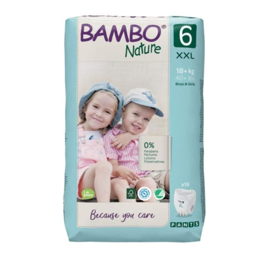 Skin Friendly Pant Style Diapers - Monthly Box - Size 6