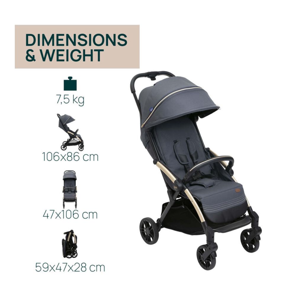 Goody XPlus Stroller - Dark Shadow