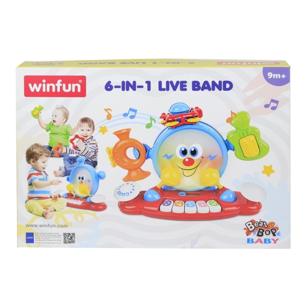 Winfun 6-in-1 Live Band
