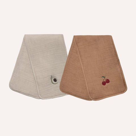 Abracadabra Burp Pad Fruit Collection - Unisex