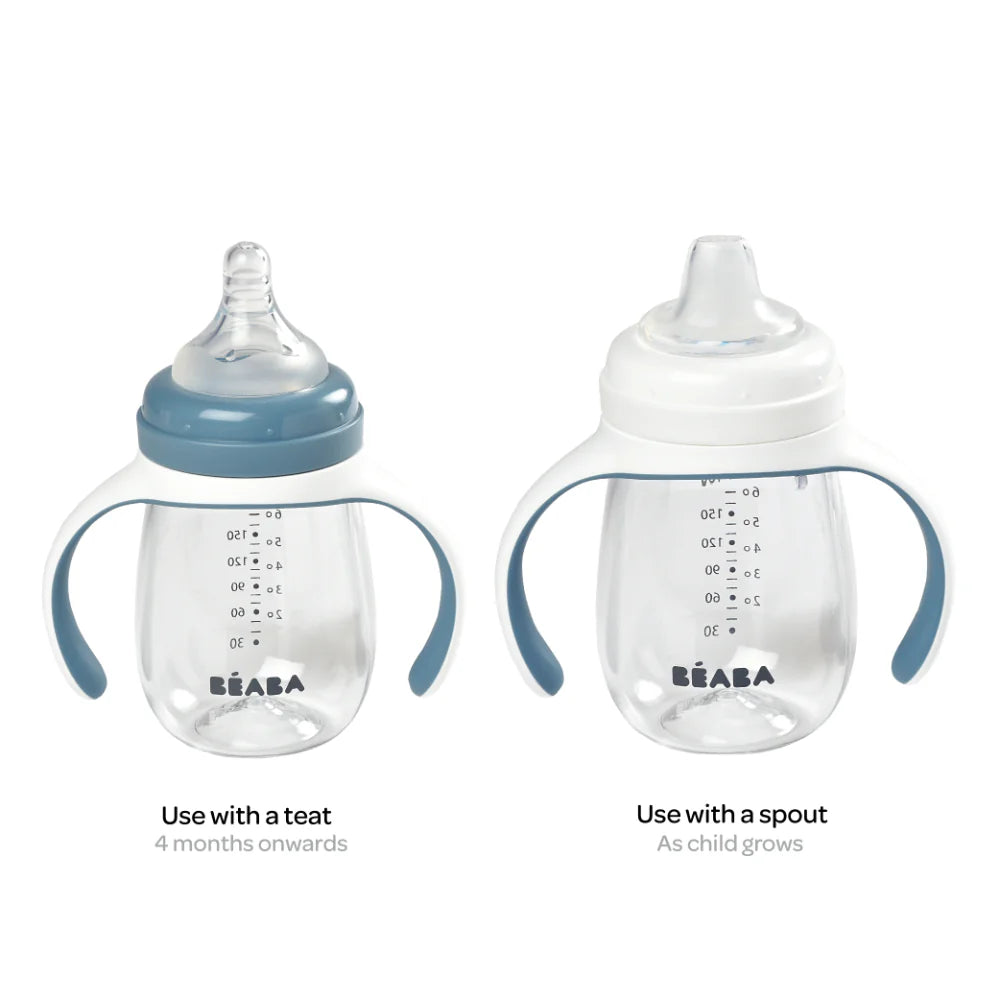 2 in 1 Learning Cup Windy Blue - 210 ml