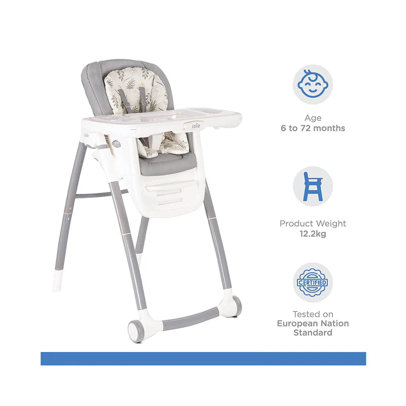 Joie Multiply 6 In 1 High Chair - Fern