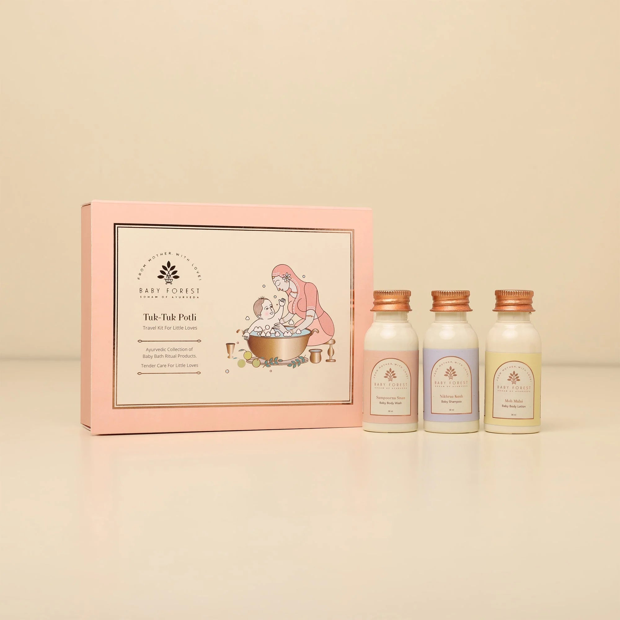 Tuk Tuk Potli Baby Travel Kit