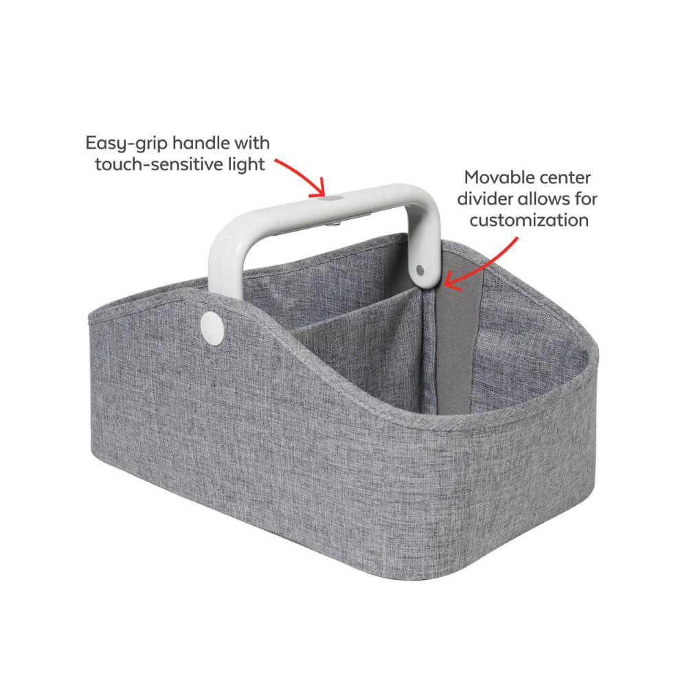 Skip Hop Diaper Caddy Light Up - Grey