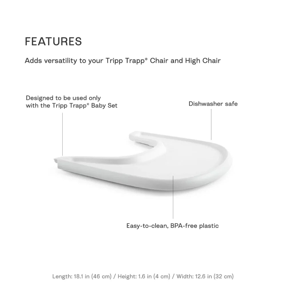 Stokke Tripp Trapp Tray - White