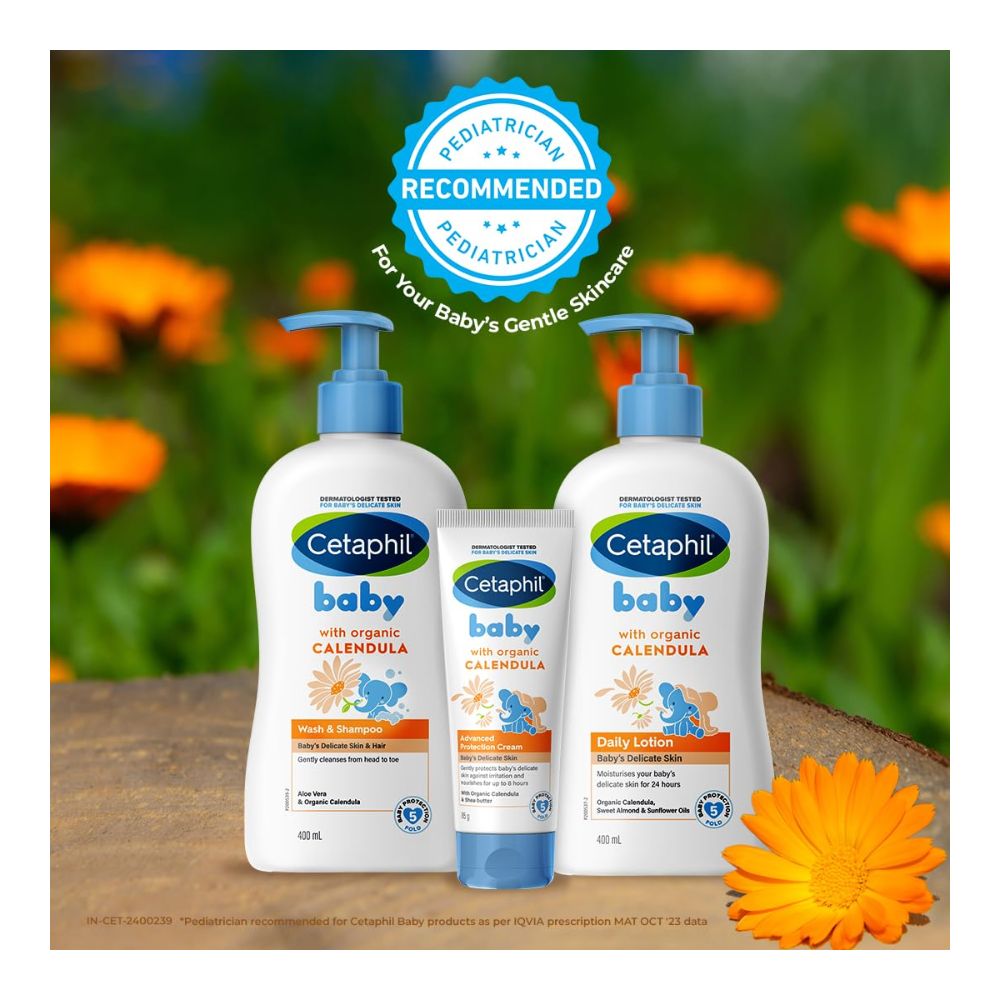 Cetaphil Baby Advanced Gentle & Soft Protection Moisturizing Cream With Calendula 85Gm