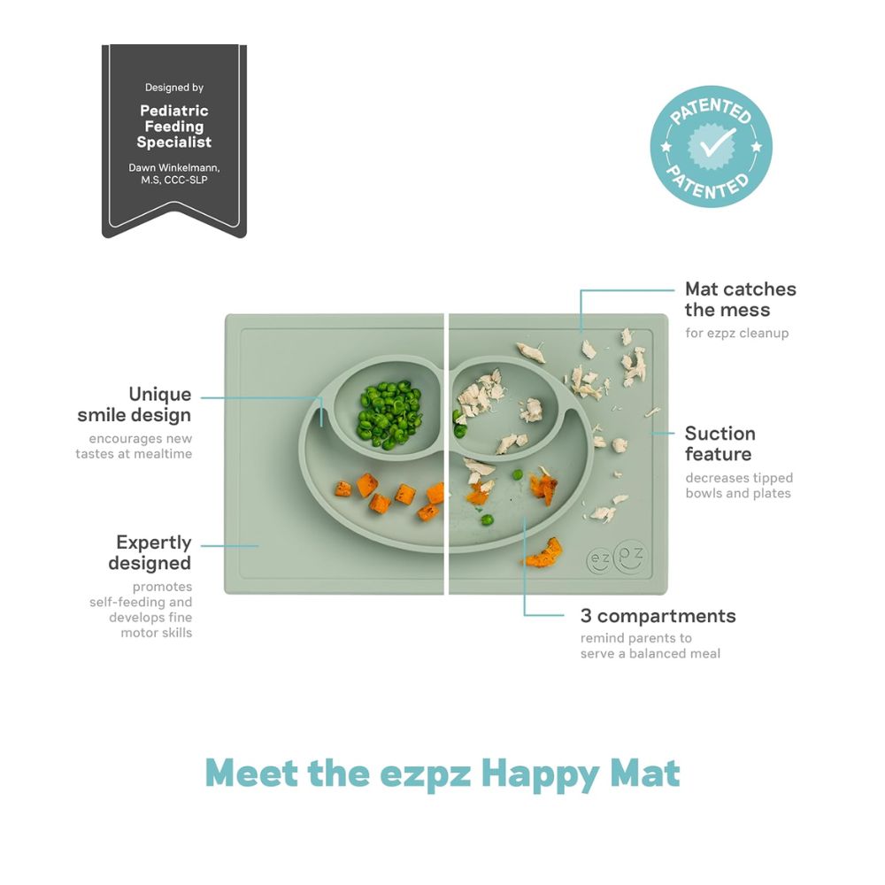 Happy Mat for Toddlers - Sage