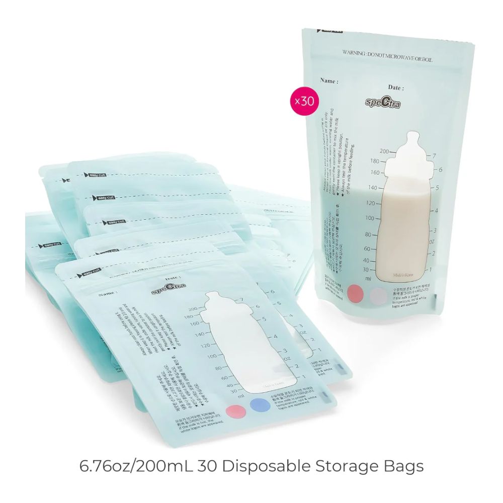 Disposable Breast Milk Storage Bags, 200 ml - 30 pcs