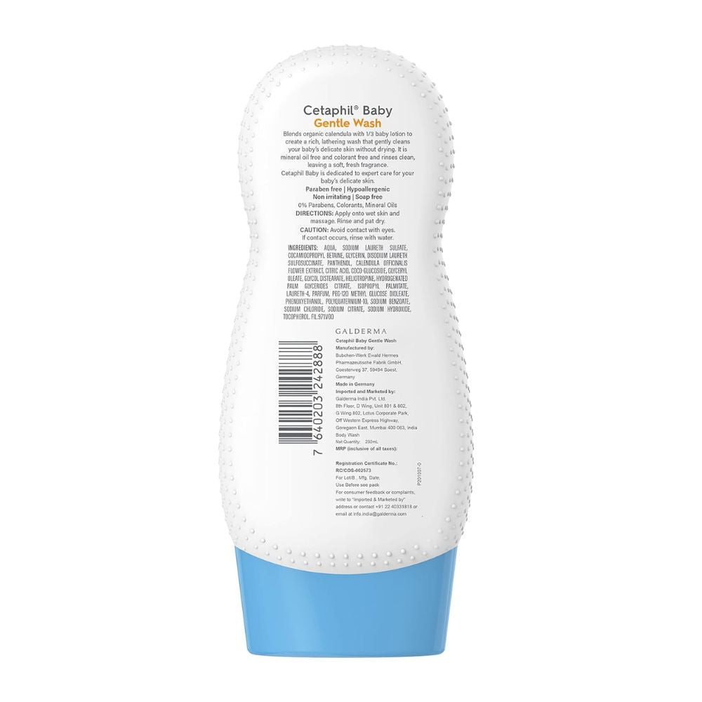 Baby Gentle Wash with Organic Calendula - 230ml