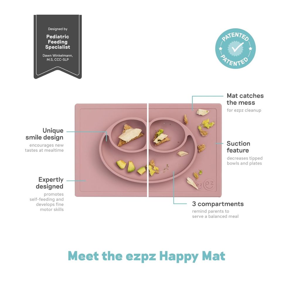 Happy Mat for Toddlers - Blush