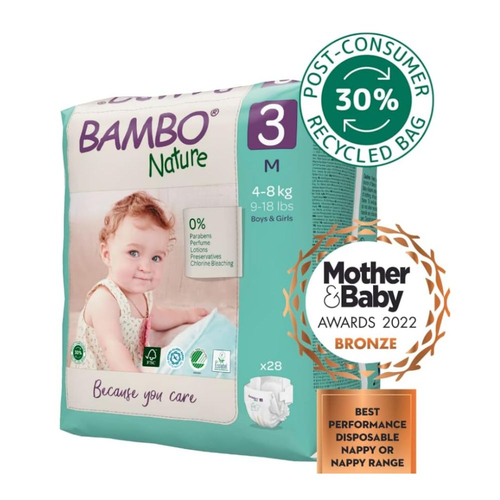 Tape Diapers Medium Size - 28 Pieces