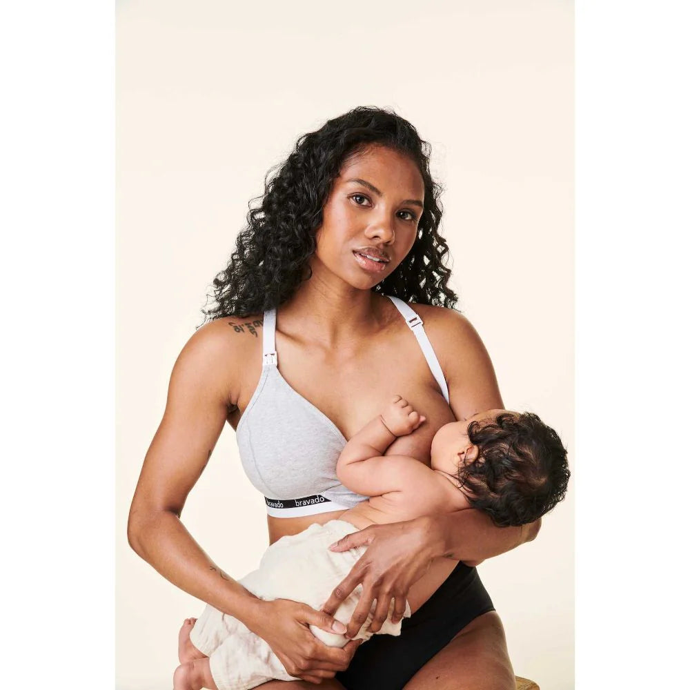 Bravado Original Nursing Bra-Dove Heather