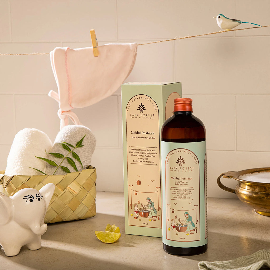 Mridul Poshaak Liquid Detergent For Baby Clothes