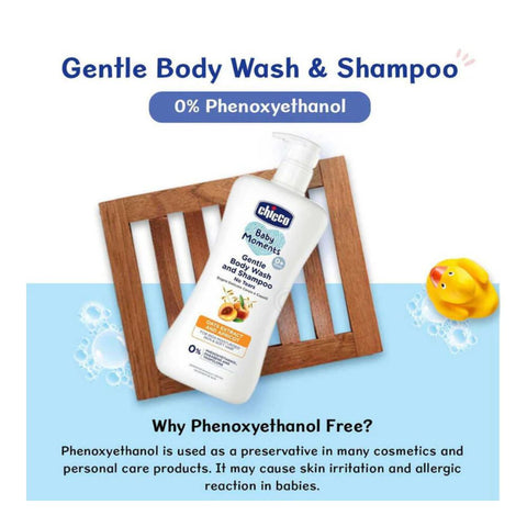 Chicco Gentle Body Wash And Shampoo (500Ml)
