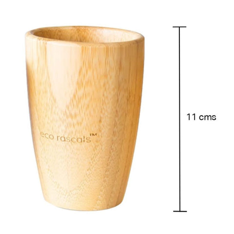 Bamboo Big Cup - 210 ml -Blue