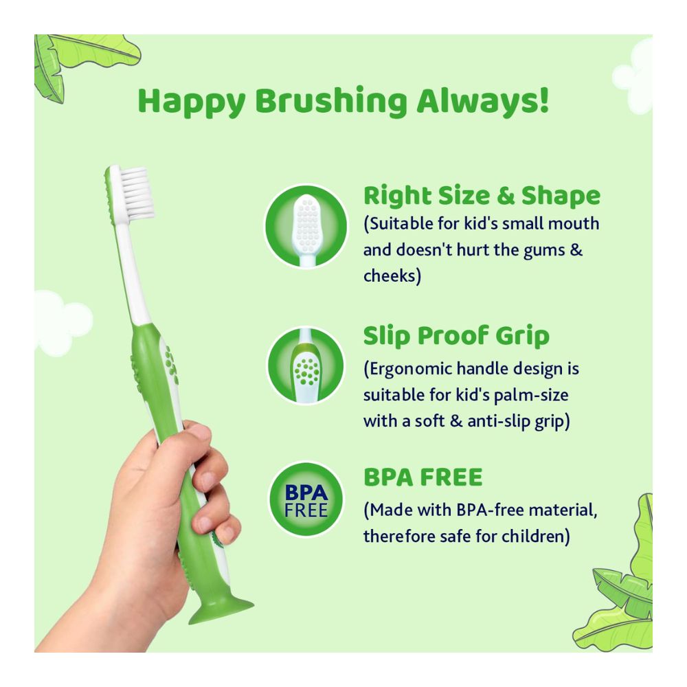 Toothbrush Pink 3Y-8Y- Green