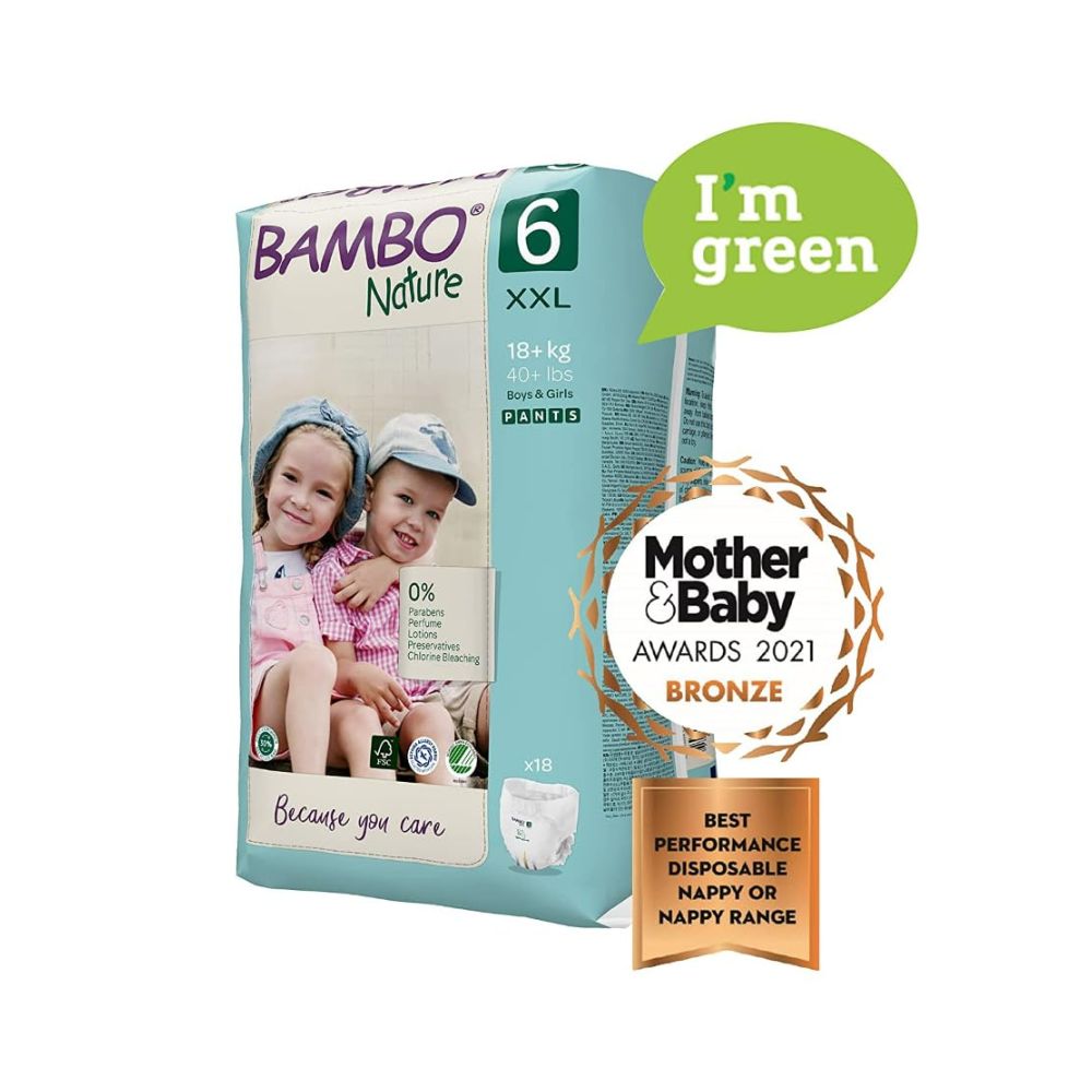 Skin Friendly Pant Style Diapers - Monthly Box - Size 6