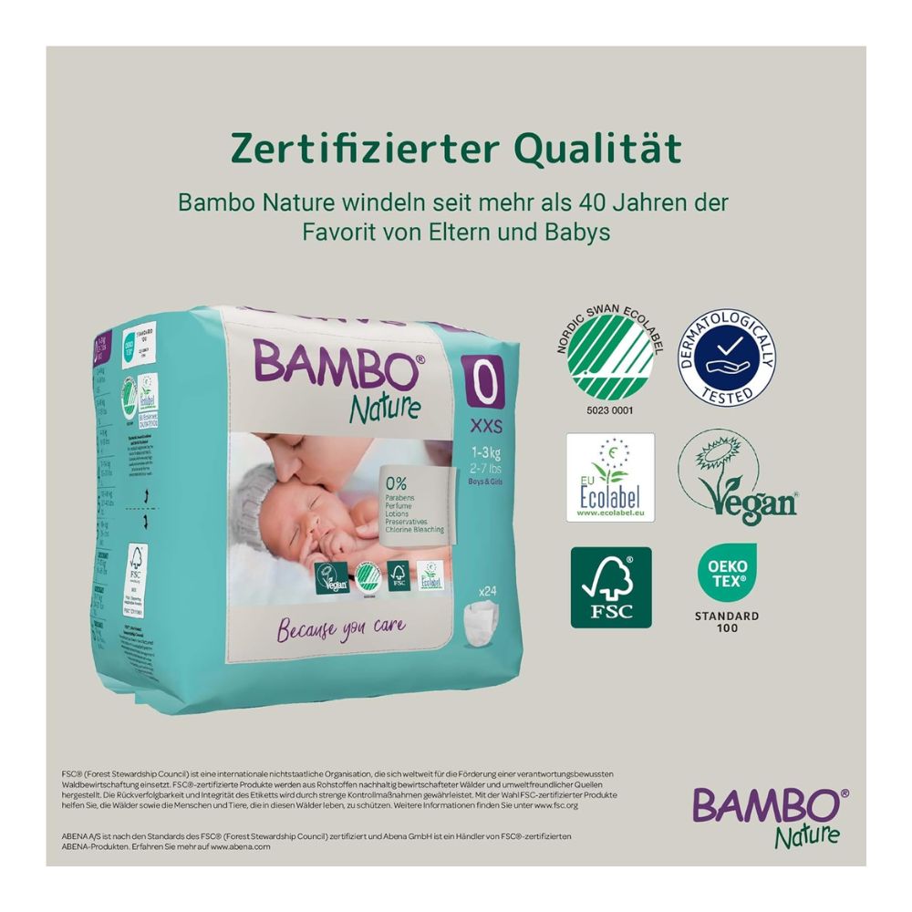 Diaper For Premature Babies - Size 0 Xxs (Pack Of 24)