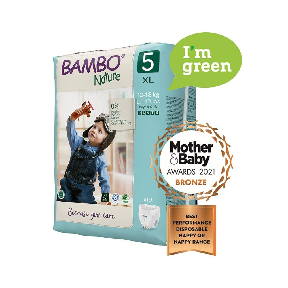 Skin Friendly Pant Style Diapers - Monthly Box - Size 5