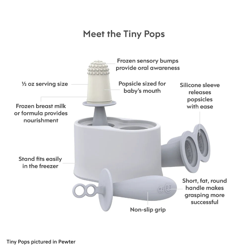 Tiny Pops for Infants - Pewter