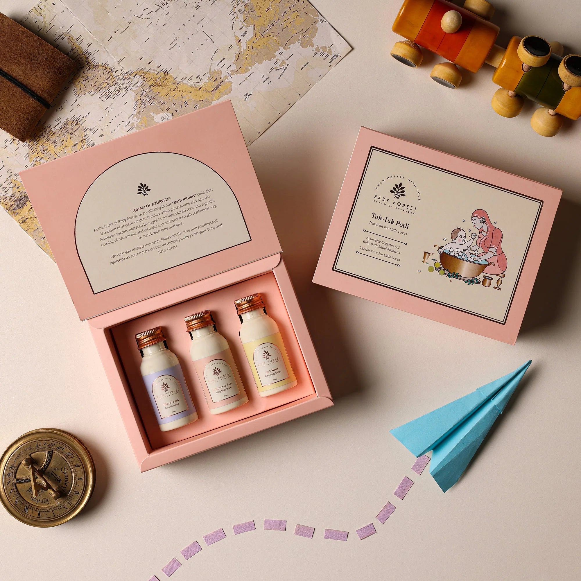 Tuk Tuk Potli Baby Travel Kit