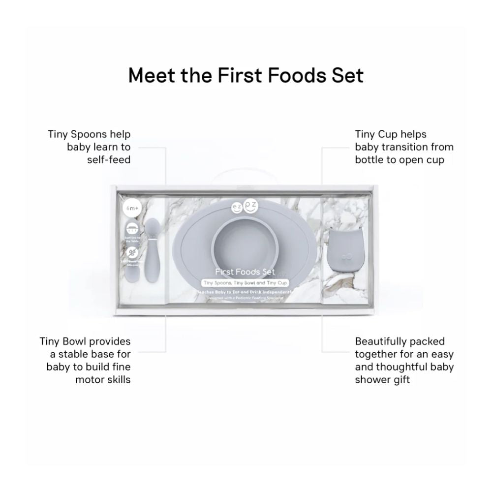 First Foods Set - Pewter