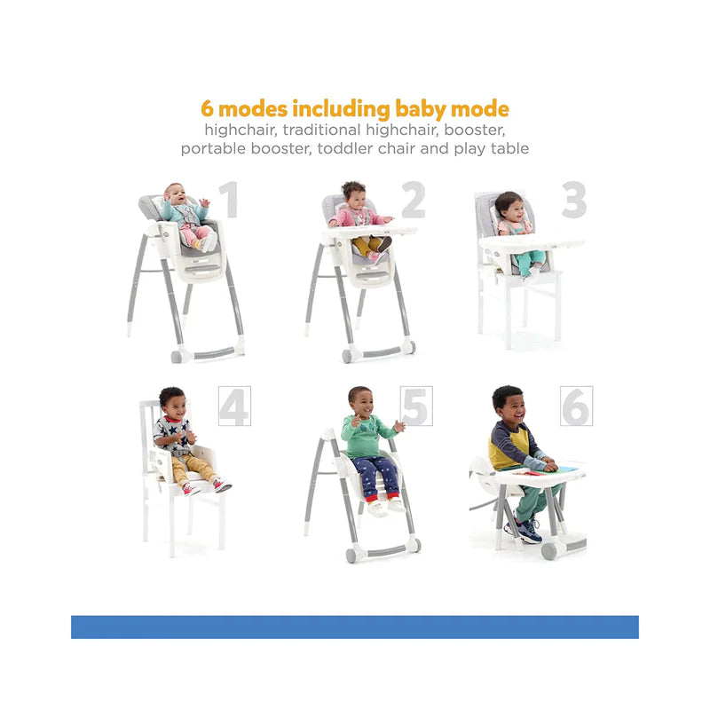 Joie Multiply 6 In 1 High Chair - Fern